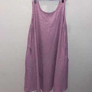 Ludmila Labkova Lilac Women’s Tank Top Tent Dress With Pockets S